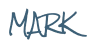 Handwritten word, "mark"